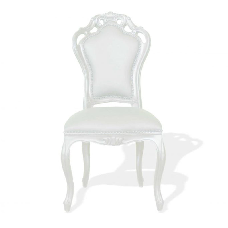 Chaise Style Baroque - Blanc