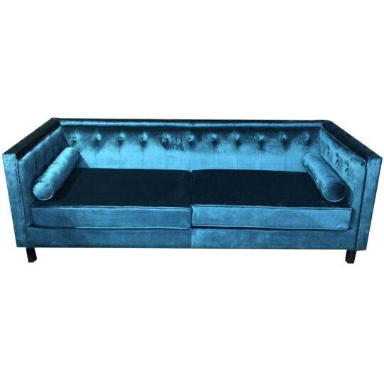 Canapé Manchester Velours Teal