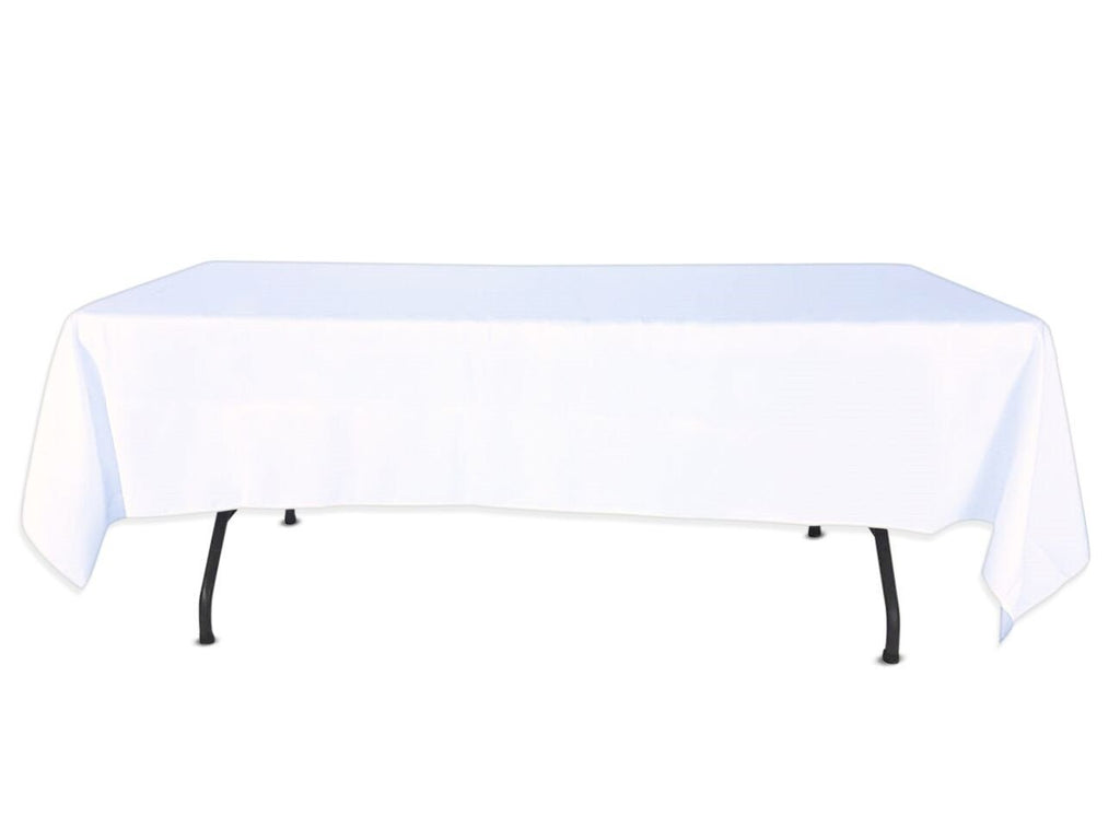 Nappe Rectangulaire Polyester - Blanc