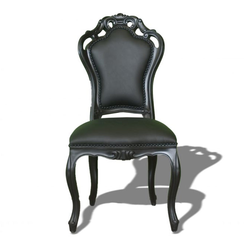 Chaise Style Baroque - Noir