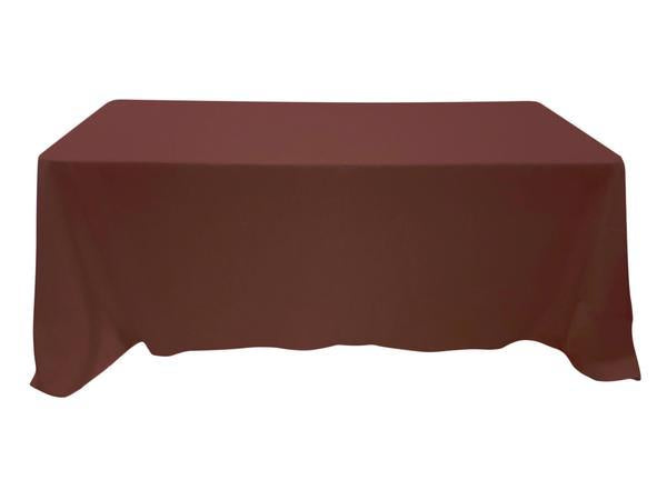 Nappe Rectangulaire Polyester - Chocolat