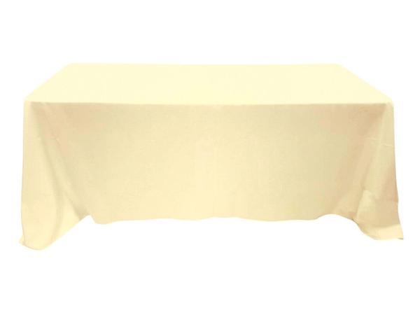 Nappe Rectangulaire Polyester - Crème