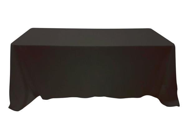 Nappe Rectangulaire Polyester - Noir