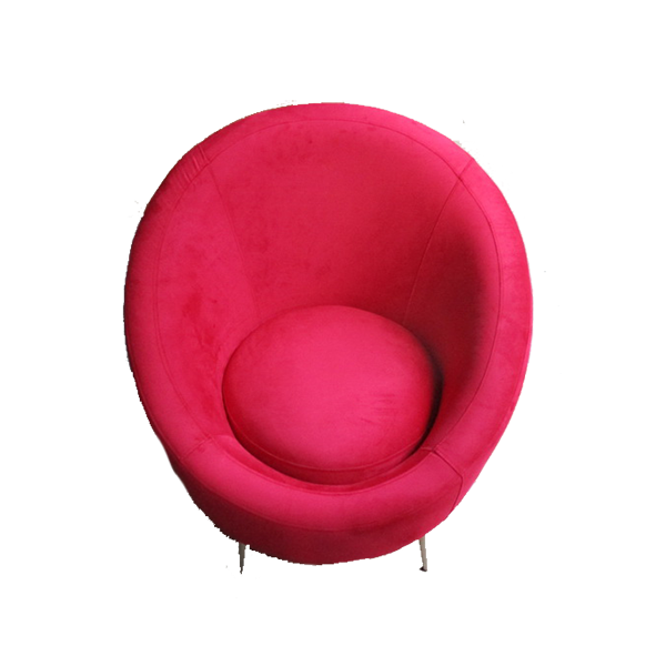 Fauteuil Betsy Rouge